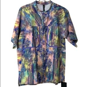 NEW Lululemon Water-Repellent Hiking Short Sleeve Shirt Size Large